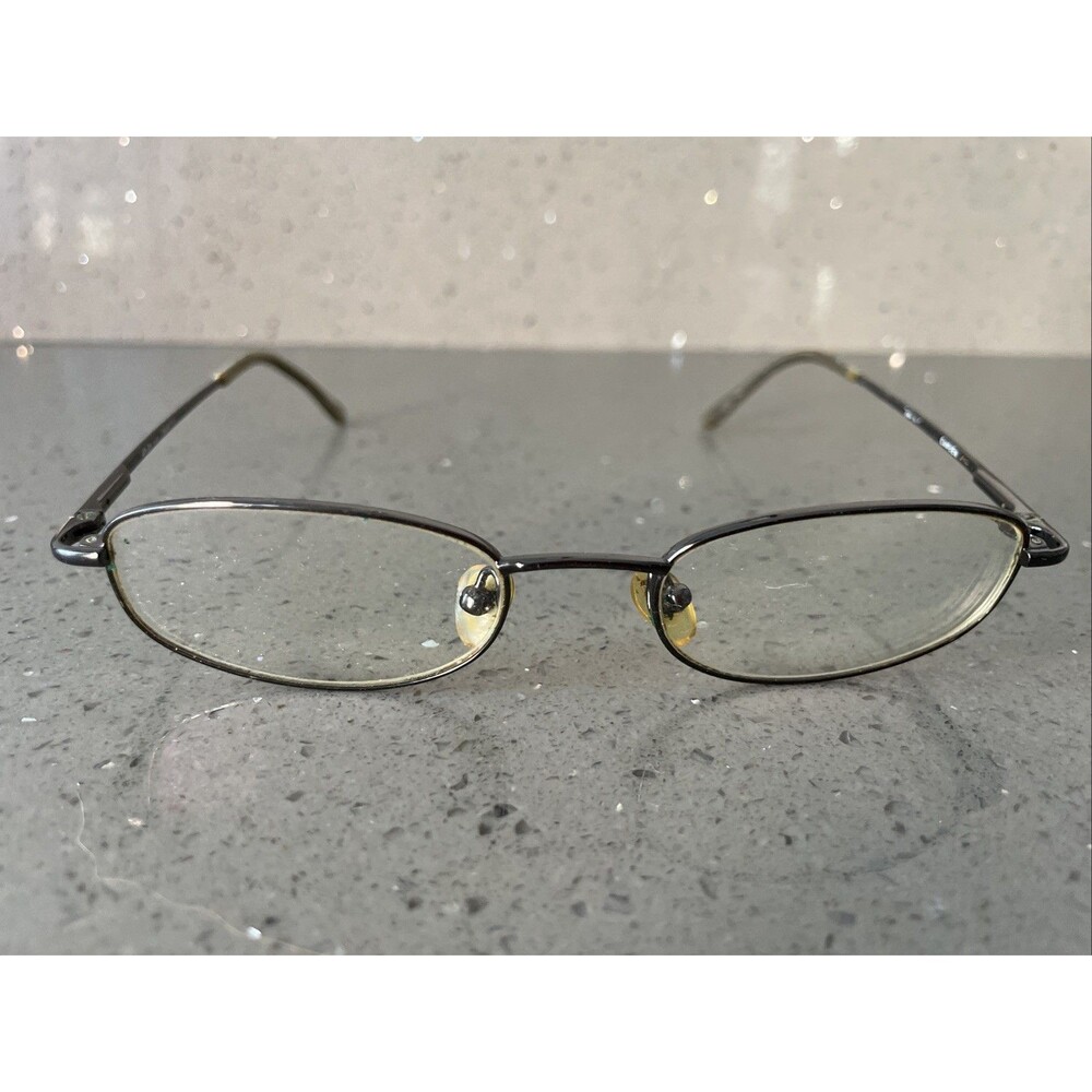 Caravalle Bulova Camden Eyeglasses Frames ONLY Charcoal 49-19-140 full rim